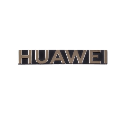 Logotipo de acero inoxidable personalizado de Huawei para el embalaje de productos electrónicos
