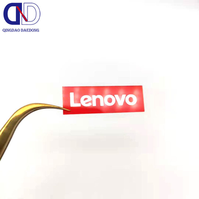 Logotipo personalizado Acceptado Adesivo de placa acrílica Lenovo para necesidades personalizadas