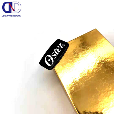 Etiquetas de logotipo de metal de níquel y cobre electroformadas para soluciones de marca personalizadas