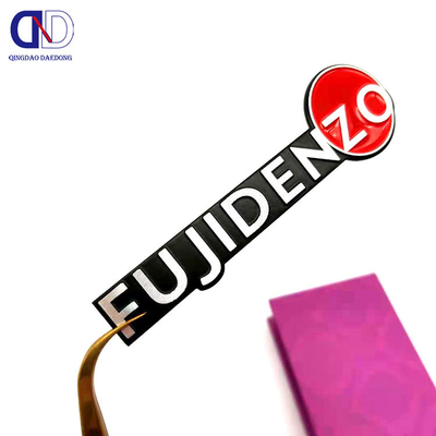 Material PET personalizado para varias categorías de logotipos OEM Muestra de instalación por adelantado