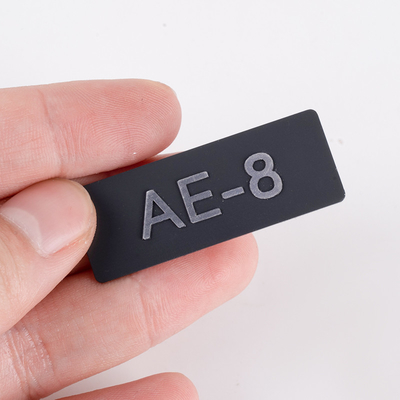 Embalaje Impresión de logotipos metálicos de aluminio duraderos y personalizados para personalización