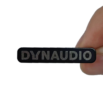 Impresión de envases de aluminio y señalización de metal Fabricación con logotipo de metal personalizado