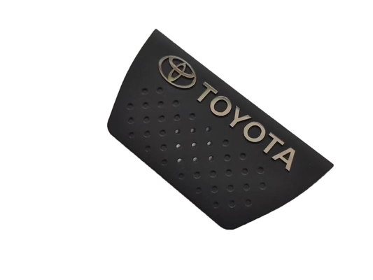 Señalización de logotipo electroformado automotriz personalizada con materiales e instalación OEM