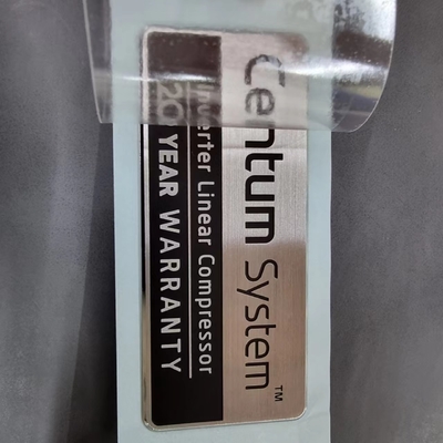 Personalización profesional de logotipos de aluminio metálico ecológico y llamativo
