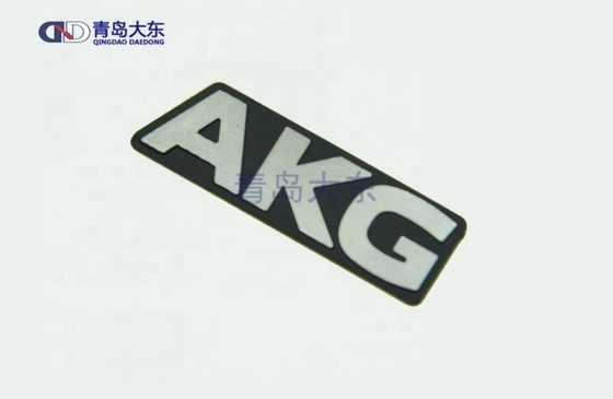 Embalaje industrial Etiquetas metálicas de aluminio con diseño y material personalizados