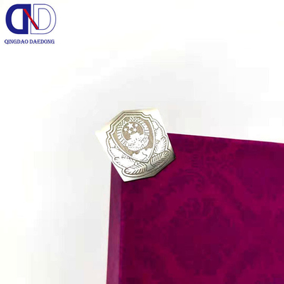 Logotipo del cliente Logos de metal de acero inoxidable con plata de níquel