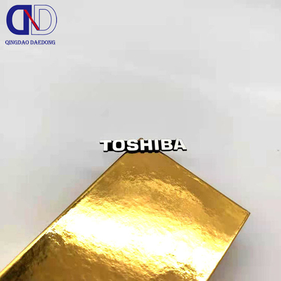 Producción personalizada de la línea de sección de perfil de aluminio de logotipo personalizado para impresión de envases