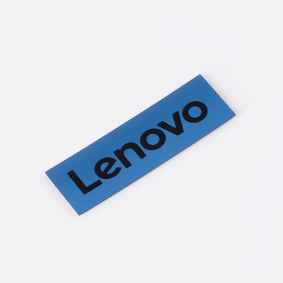 Logotipo de etiqueta de níquel personalizado para la impresión industrial de envases