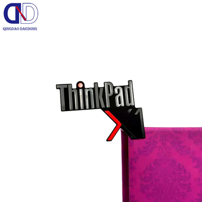 Logotipo del cliente Pegatinas de PET Fabricación profesional de logotipos de computadoras ultrafinas