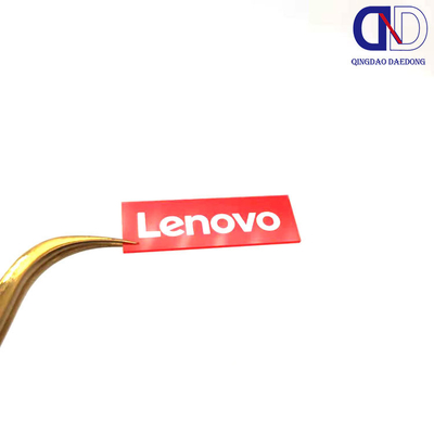 Logotipo personalizado Acceptado Adesivo de placa acrílica Lenovo para necesidades personalizadas