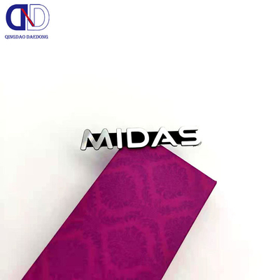 Etiquetas decorativas resistentes a la corrosión con placas de metal inoxidable ecológicas personalizadas