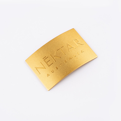 Logotipo personalizado de acero inoxidable placa de nombre resistente a la corrosión para aplicaciones