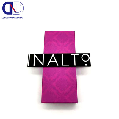 Logotipo personalizado para placas metálicas de Saab Eco-amigable de níquel electroformado luz de puerta